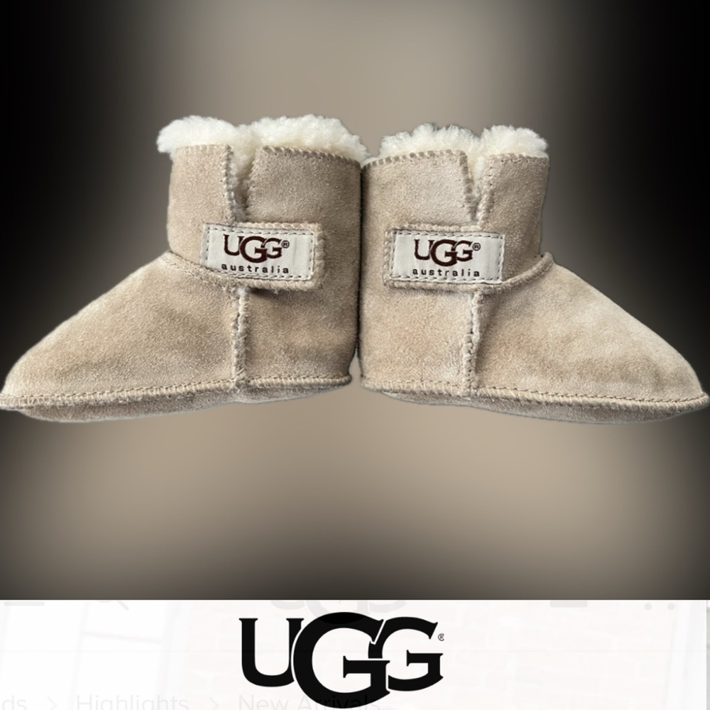 UGG Cream Baby Walker Booties